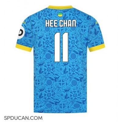 Muški Nogometni Dres Wolves Hee-chan Hwang #11 Rezervni 2025-26 Kratak Rukav Muški Nogometni Dres Wolves Hee-chan Hwang #11 Rezervni 2025-26 Kratak Rukav